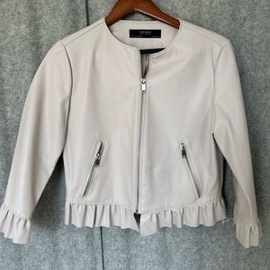 Zara Vegan Leather Coat